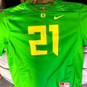 Oregon Ducks - Green Football Jersey